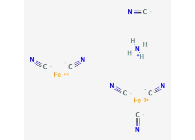  Ferric ammonium ferrocyanide 