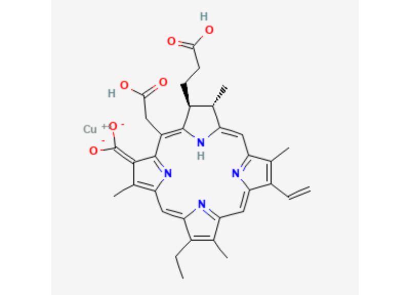  Cu Chlorophyll 
